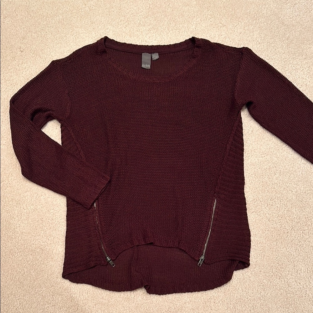 Knit Purple Sweater